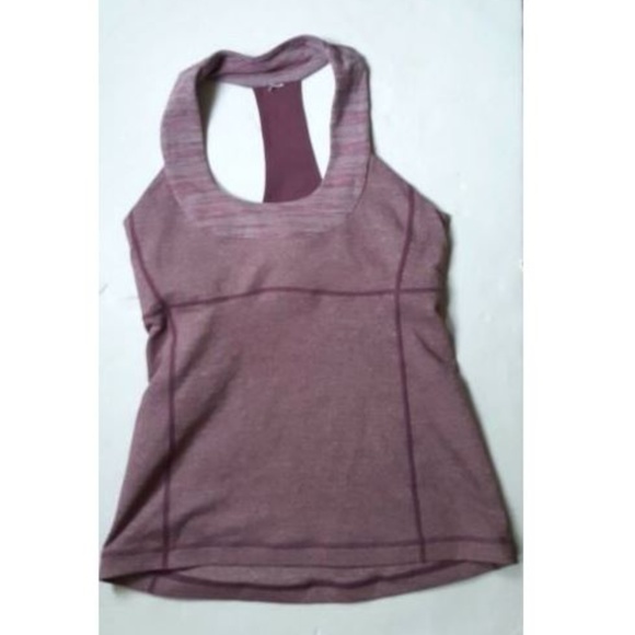 Lululemon Scoop Neck tank top purple plum 6 - Picture 2 of 5